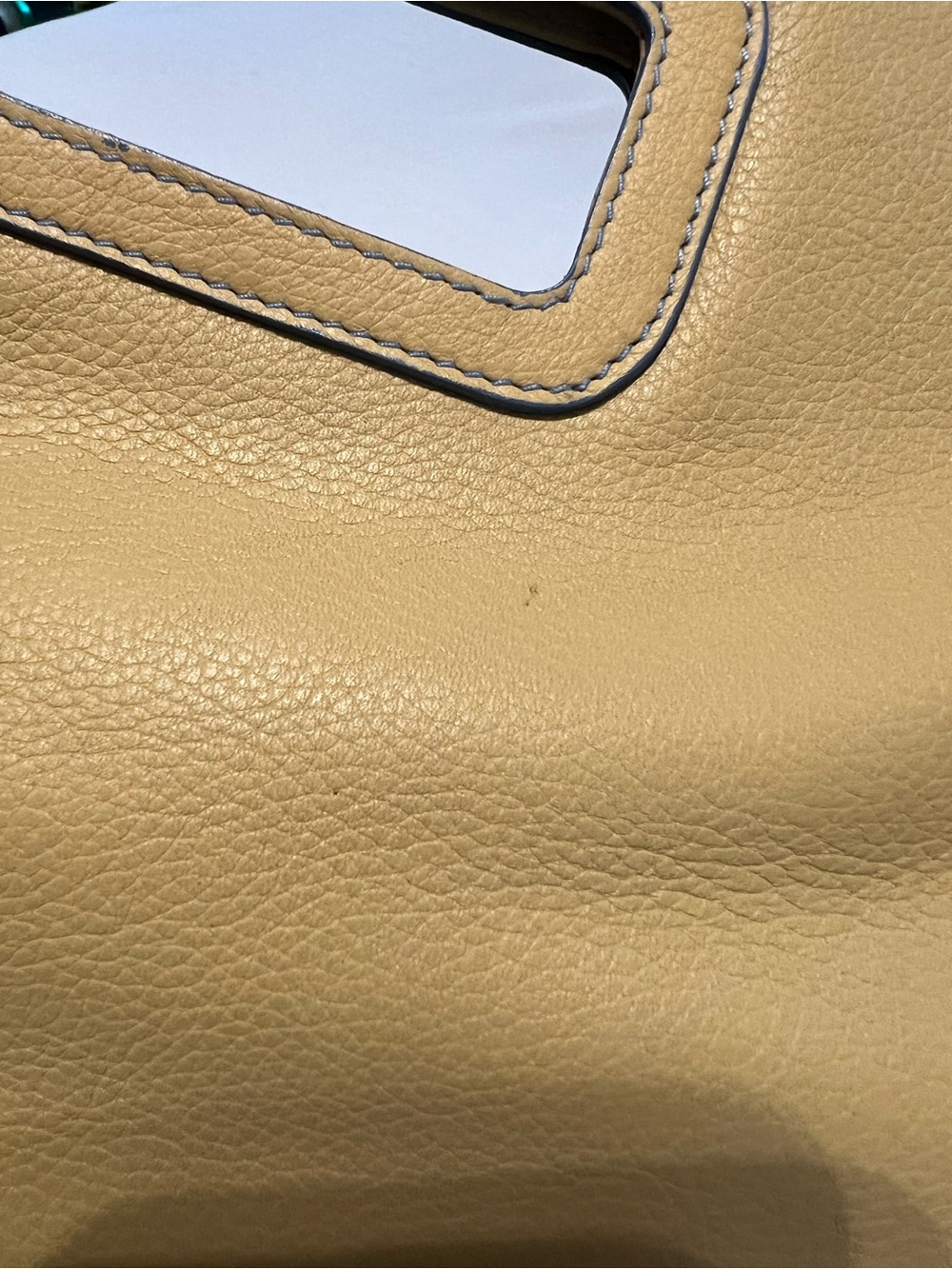 Lamberston Truex Yellow Leather Convertible Crossbody Bag - Picture 9 of 10